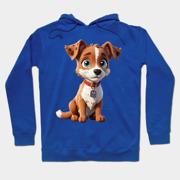 Animated Dog Hoodie by M.V.design